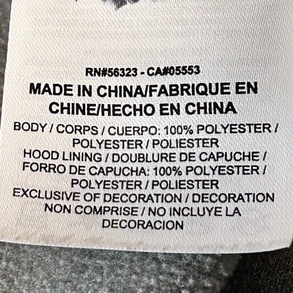 🎉HP🎉Nike Women’s Thermal Fit Long Sleeve Hoodie Gray And White Turtleneck-Medium - Picture 11 of 14